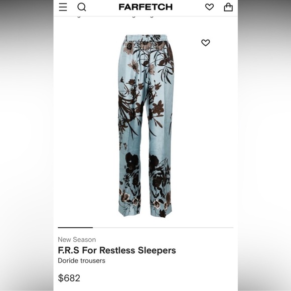 Authentic For Restless Sleepers pants size medium - Picture 6 of 7